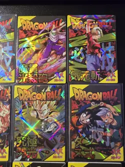 Dragon Ball Phantom Son Goku LOT PARTIAL SET ALL UNIQUE XR CARDS - Image 2