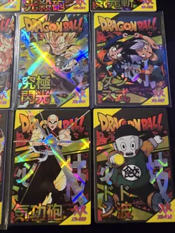 Dragon Ball Phantom Son Goku LOT PARTIAL SET ALL UNIQUE XR CARDS - Image 5