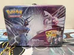 Pokemon Collector Chest Winter 2022 Factory Sealed Lunch Box Tin Dialga & Palkia - Image 2