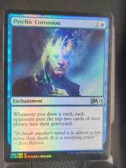 Psychic Corrosion FOIL M19 LP x1 MTG Magic: the Gathering - Image 1