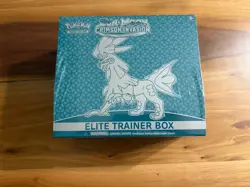 Pokemon SUN & MOON CRIMSON INVASION Elite Trainer Box ETB New Factory SEALED - Image 1