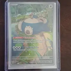 Pokemon Snorlax Holo Pokemon TCG Card SVP EN 051 English 2023 - Image 1