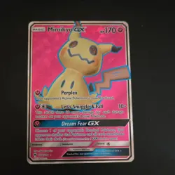 LP! Mimikyu GX 206/214 - Pokemon Lost Thunder Full Art ** Ultra Rare* - Image 1