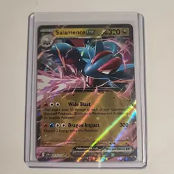 Pokemon TCG SV-Journey Together Salamence EX #114/159 Double Rare - Image 1
