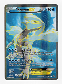 Pokemon TCG Kyurem-Ex Ancient Origins 86/98 Holo Full Art Ultra Rare - Image 1