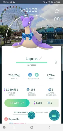 Pokemon Go Shiny Lapras Background - Pokemon Go Shiny Lapras Hintergrund - Image 1
