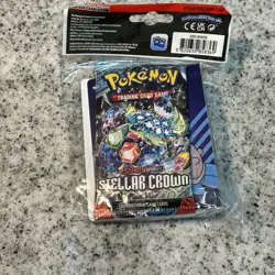 Pokemon Stellar Crown Booster Pack w/ Mini Binder | TCG Q3 2024!! - Image 1