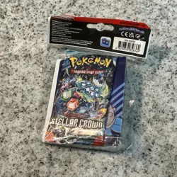 Pokemon Stellar Crown Booster Pack w/ Mini Binder | TCG Q3 2024!! - Image 5