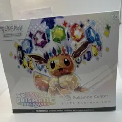 Prismatic Evolutions Pokemon Center Elite Trainer Box PC ETB New & Sealed Mint - Image 2