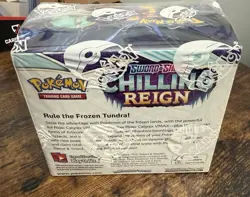 Chilling Reign Booster Box New Factory Sealed - Pokemon TCG Sword & Shield 820650818462 - Image 2