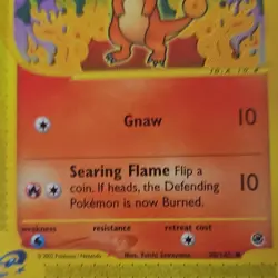 Pokemon Charmander Expedition Base Set 98/165 Regular Common 50HP 2002 Nintendo - Image 3