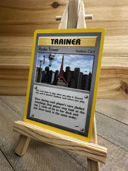 Pokemon Neo Destiny Rare Radio Tower #095/105 Lightly played - Image 1