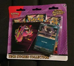 Pokemon TCG Mega Evolution Ascended Heroes Tech Sticker Ghastly - Image 1