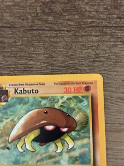 Pokemon TCG Kabuto Fossil 1st Edition 50/62 Common Stage 1 30 HP English 1999 - Image 4