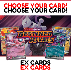 Destined Rivals Pokemon Singles - EX Cards - Choose your card! - Image 1