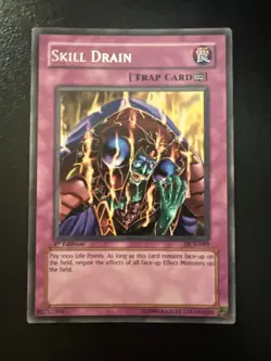 Skill Drain DCR-049 Rare 1st Edition Yu-Gi-Oh! TCG - Image 1
