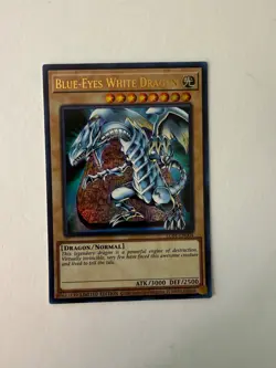 Yugioh - Blue-Eyes White Dragon - Ultra Rare - LIMITED - LC01-EN004 - VLP - Image 1
