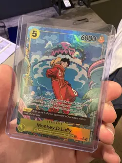 One Piece [OP-08] Monkey.D.Luffy OP07-109 Treasure Rare (TR) - Image 2