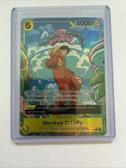 One Piece [OP-08] Monkey.D.Luffy OP07-109 Treasure Rare (TR) - Image 1
