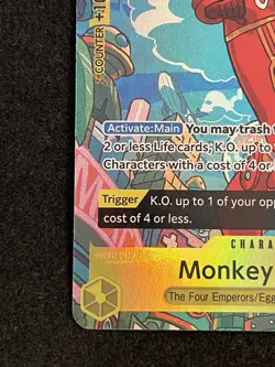 One Piece [OP-08] Monkey.D.Luffy OP07-109 Treasure Rare (TR) - Image 5