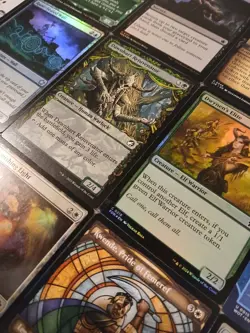 Magic: The Gathering Lot of 100 Foil/Alternate Art/Bonus Sheet Cards - Image 3