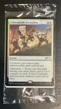 Magic The Gathering x TMNT 2025 NYCC Exclusive Promo Card SEALED - Image 1