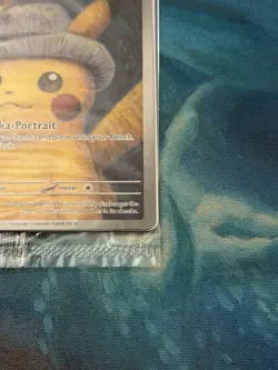 ⚡ Pokemon TCG Pikachu With Grey Felt Hat Van Gogh Full Art Promo SVP #085 ⚡ - Image 4