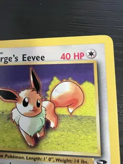Pokemon TCG LT. Surge's Eevee 1st Edition 51/132 Gym Challenge Uncommon NM - Image 3
