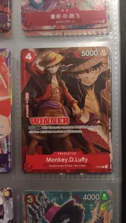 Monkey.D.Luffy - P-007 (Winner Pack Vol. 1) P-007 One Piece Promotion Card - Image 1