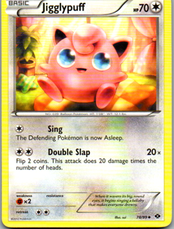 Jigglypuff Uncommon Next Destinies 78/99 LP - Image 1
