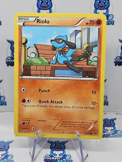 Riolu - 63/99 - Pokemon Next Destinies LP - Image 1