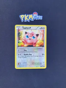 Pokemon TCG Jigglypuff Next Destinies 78/99 Reverse Holo LP. - Image 1