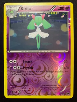 KIRLIA REVERSE HOLO - 56/99 - NEXT DESTINIES - POKEMON CARD - LP - Image 1