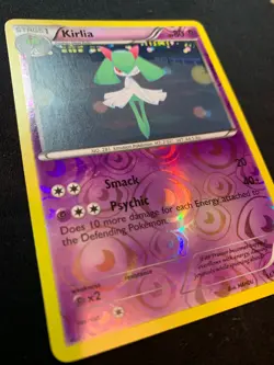 KIRLIA REVERSE HOLO - 56/99 - NEXT DESTINIES - POKEMON CARD - LP - Image 2