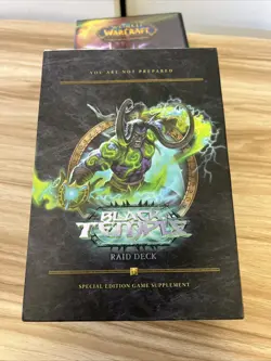 World of Warcraft Black Temple Raid Deck & dark portal starter Deck - - Image 3