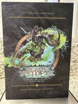 World of Warcraft Raid Deck Black Temple Magtheridon Lair Trading Card Game - Image 1