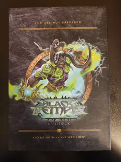 World of Warcraft TCG Black Temple Raid Deck Complete -Treasure, Great Condition - Image 1