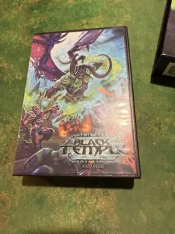 World of Warcraft Black Temple Raid Deck Open Box w/Sealed Treasure Pack - Image 2