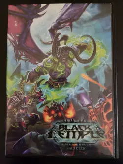 World of Warcraft TCG Black Temple Raid Deck - Incomplete - For Parts - Image 1
