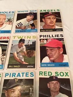 Lot Of Twenty Four 1964 Topps Baseball Cards In Good Condition (No Creases) - Image 4