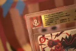 One Piece Monkey D. Luffy ST01-012 3RD ANNIVERSARY EVENT PROMO BGS 10 - Image 3
