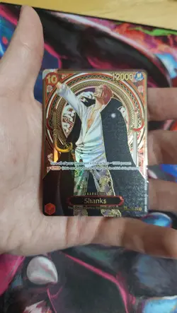 One Piece TCG Shanks OP09-004 (SP) (Gold) Carrying On His Will - Image 2