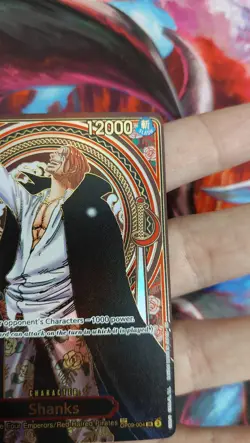 One Piece TCG Shanks OP09-004 (SP) (Gold) Carrying On His Will - Image 4
