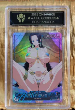 BOA HANCOCK Waifu Goddess Card CUSTOM MADE Black Label - Image 3