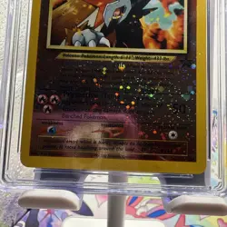 CGC 10 GEM MINT Entei 2001 Black Star Promos 34 Reverse Holo Pokemon Card - Image 2
