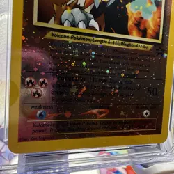CGC 10 GEM MINT Entei 2001 Black Star Promos 34 Reverse Holo Pokemon Card - Image 3