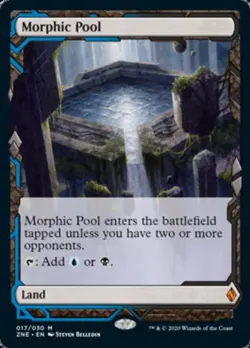 Morphic Pool -Foil Light Play MTG Zendikar Rising Expeditions - Image 1