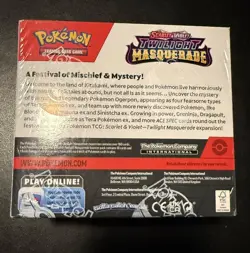 Pokemon TCG: Scarlet & Violet Twilight Masquerade Factory Sealed Booster Box - Image 4