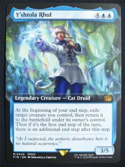 Y'shtola Rhul Extended Art - FIN - Mtg Card #24G - Image 1