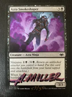 Azra Smokeshaper Artist Proof Signed Sketched Modern Horizons MH1 MTG - Image 1